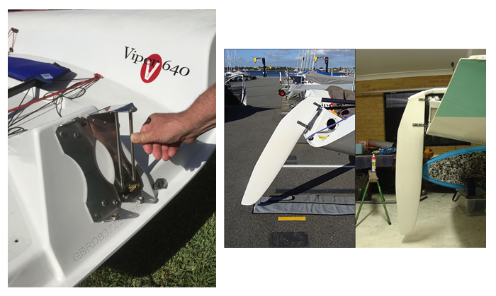 Viper 640 New Rudder